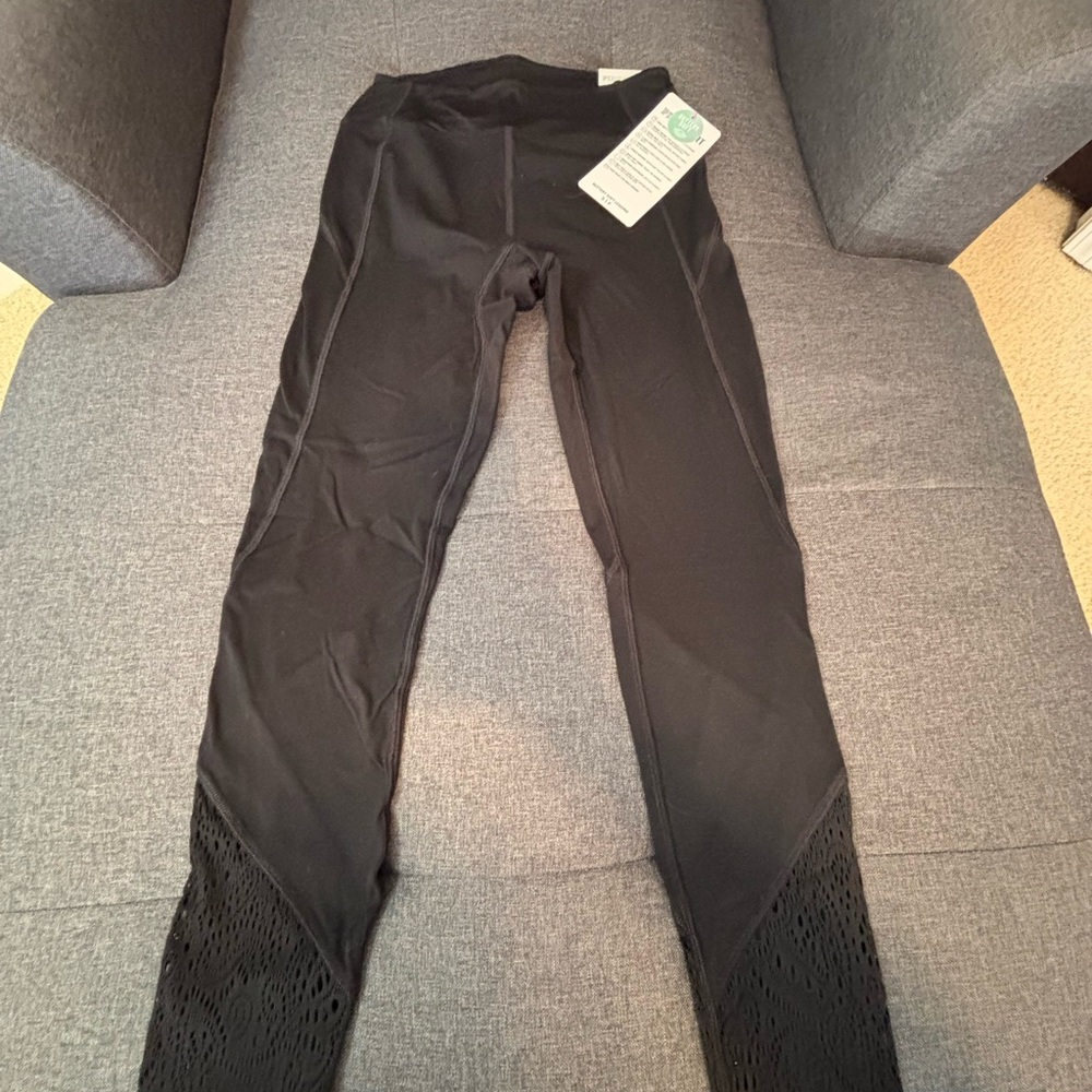 PINK VS NWT Black Leggings & Aerie loose light wt corduroy material knit pants